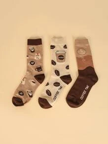 Coffee inspired socks