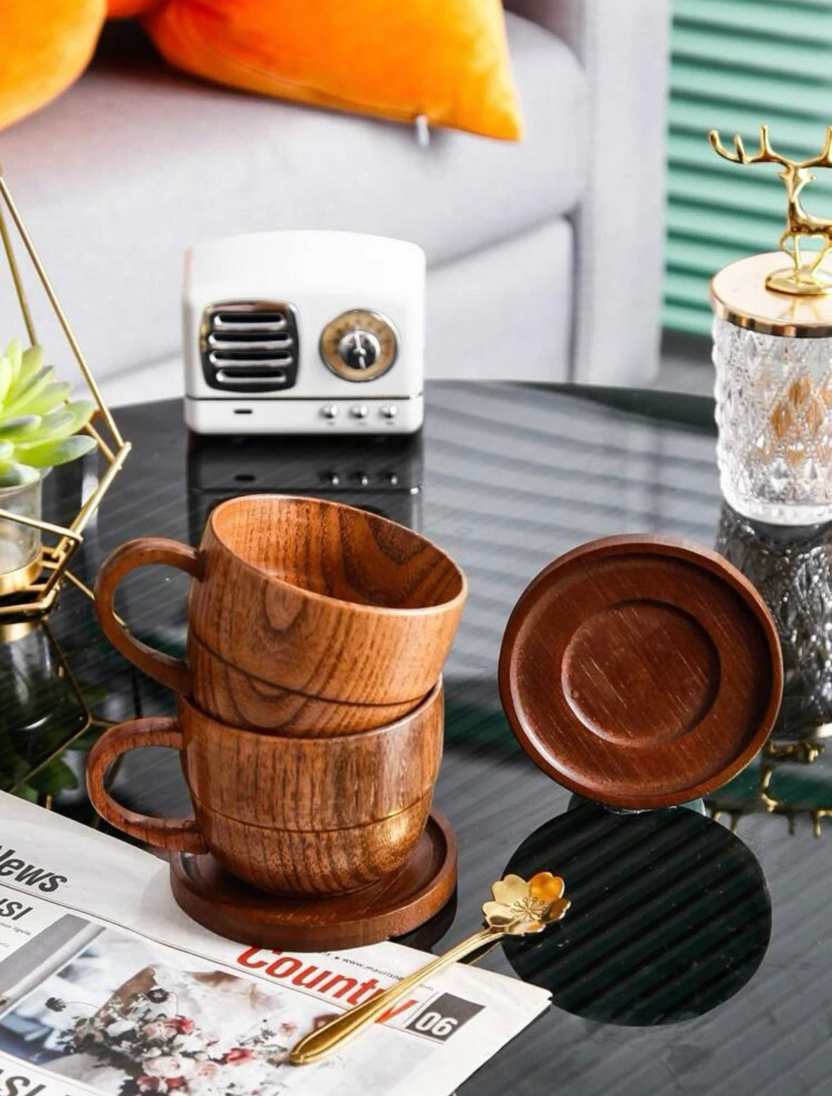 Coffee Mug with Coaster
